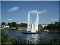 Yachts near Ravens Ait