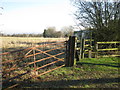 Right of way, Middleton Wood Farm