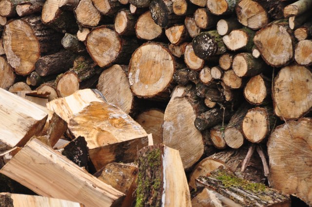 Mid Devon : Chopped Logs