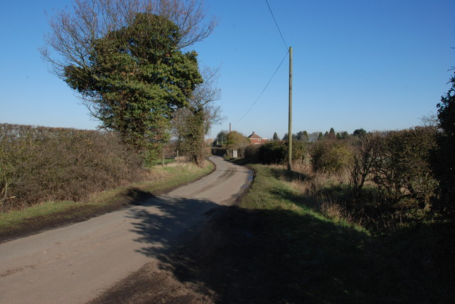 Raikes Lane looking towards Chesterfield