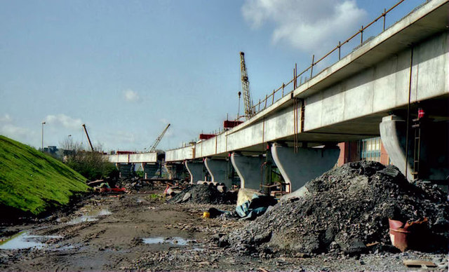 Weir and cross-harbour bridges, Belfast (68)