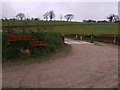 Entrance to Tir-y-Gafel