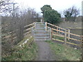 New gates on the Coastal Path