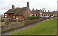 Caerwent : Grade II listed Burton Homes viewed from the north