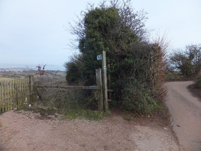 Footpath to Holcombe