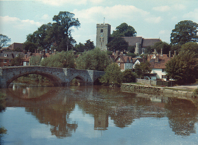 The Bridge at Aylesford 1973