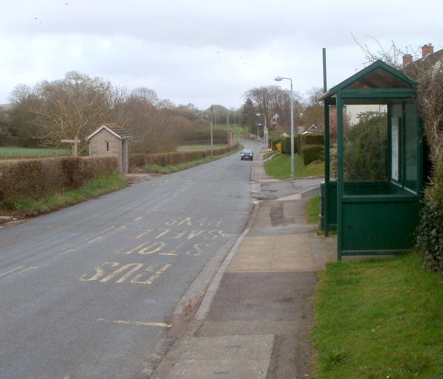 Bus shelter variety, Caerwent