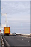 ST5689 : Severn Bridge : The M48 Motorway by Lewis Clarke