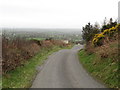 J1627 : Top of the hill on the Carnany Road by Eric Jones
