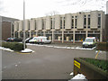 Rear view of Fleet Library