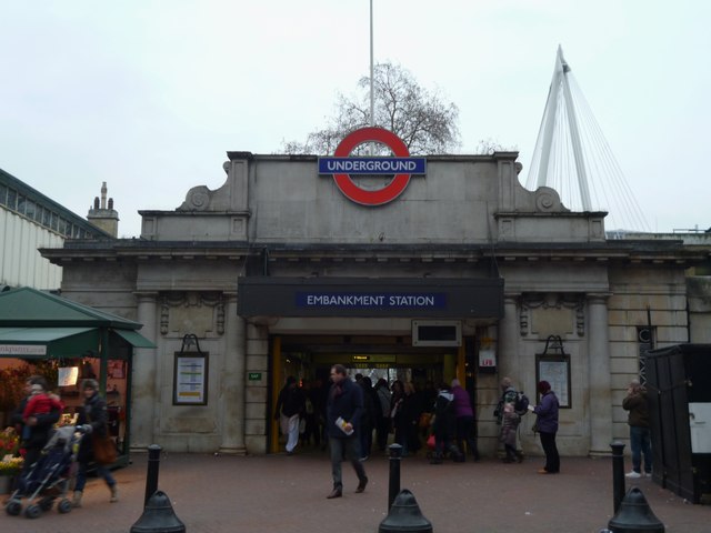 Embankment Underground Station, Villiers... © Robin Sones cc-by-sa/2.0 ...