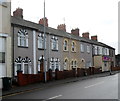 Church Road houses near the Caerleon Road junction, Newport