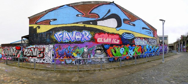Graffiti Wall on Maiden's Walk