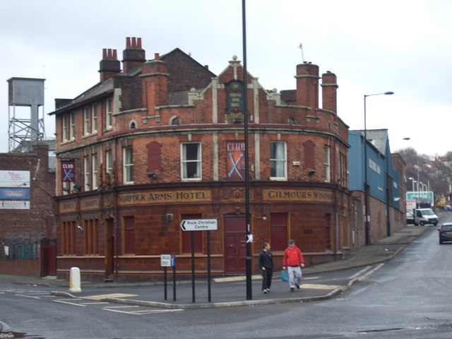 Club Xes at the former Norfolk Arms... © JThomas :: Geograph Britain ...