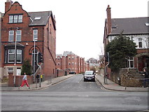 SE2735 : St Michael's Lane -  Cardigan Road by Betty Longbottom