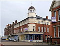 Building on the corner of Whitmore Street