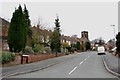 Eastridge Croft with Shenstone Church Tower showing behind the Houses