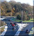 Roundabout at junction of A34 & A538