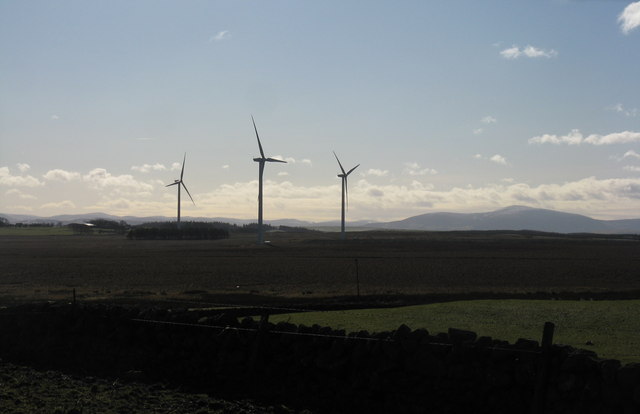 Wind Turbines, West Lothian