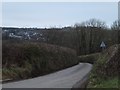 The road to Dolton from Chapple Cross