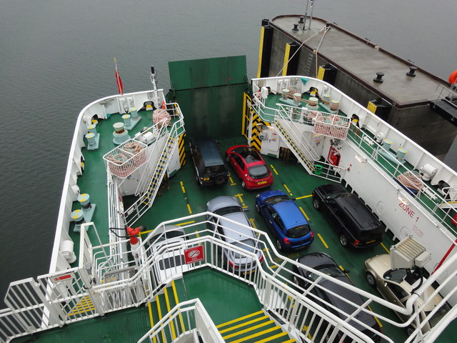 MV Finlaggan vehicle deck