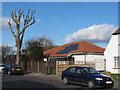 Bungalow with PV tiles