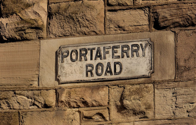 Portaferry Road sign, Newtownards