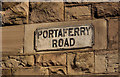 Portaferry Road sign, Newtownards