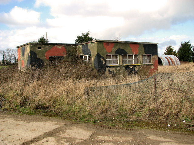 The old control tower on Ludham airfield