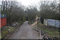 Road down to Fishwick Bottoms