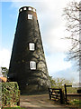 TG3719 : How Hill tower mill, Ludham by Evelyn Simak