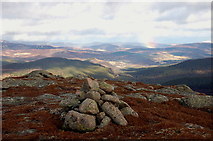 NO1786 : Ballochbuie Forest from spot height 795m by Jim Barton