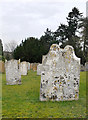 The churchyard at Mickleham