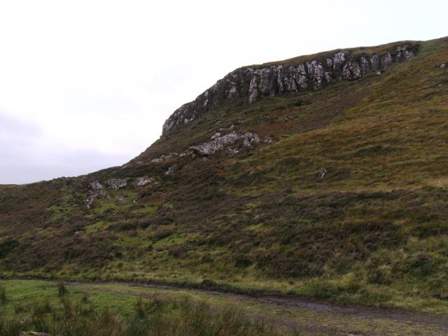 Heather-covered Slopes of Beinn nan Dubh-lochan