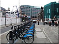 Barclays Bike Docking Station, Snow Hill