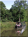 Narrowboat near Nantwich, Cheshire