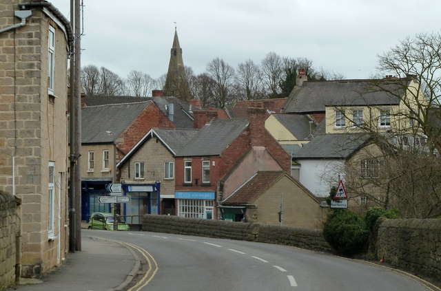 Part of Bolsover town centre from Hill... © Andrew Hill :: Geograph ...