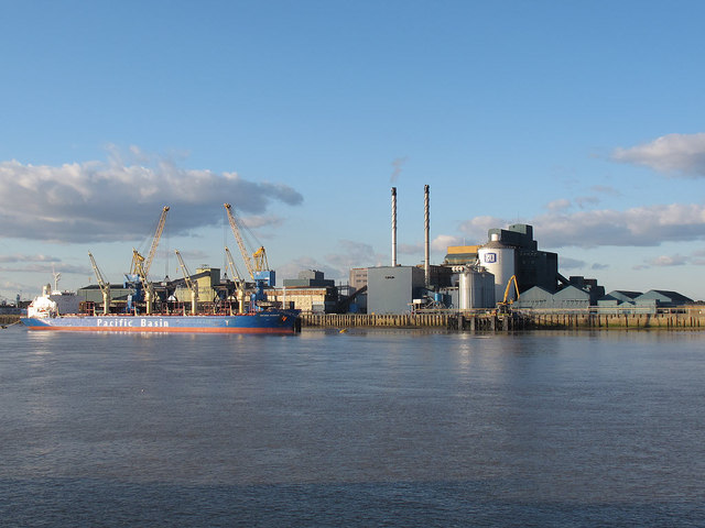 Unloading at the sugar refinery © Stephen Craven cc-by-sa/2.0 ...