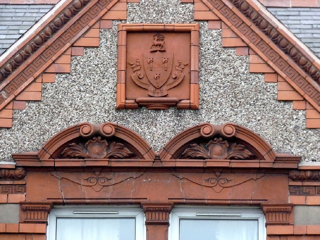 Decorative terracotta, 54/56 Coalway Road