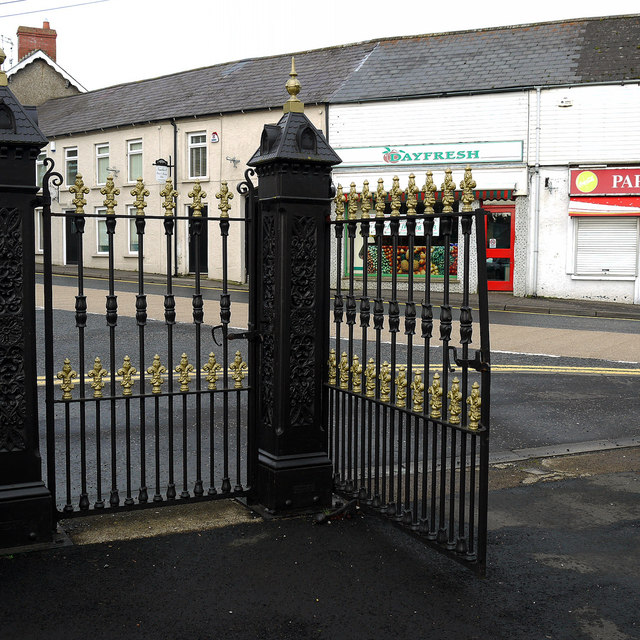 Church gates, Ahoghill