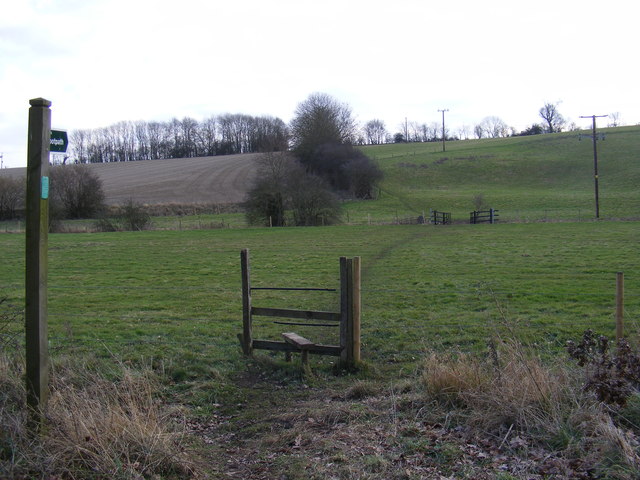 Footpath to the B1117