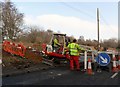 Roadworks on A272 at Chailey Common