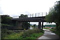 TM1445 : Railway Bridge over the River Gipping by N Chadwick