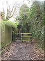 Public footpath off Marsh Lane, NW7