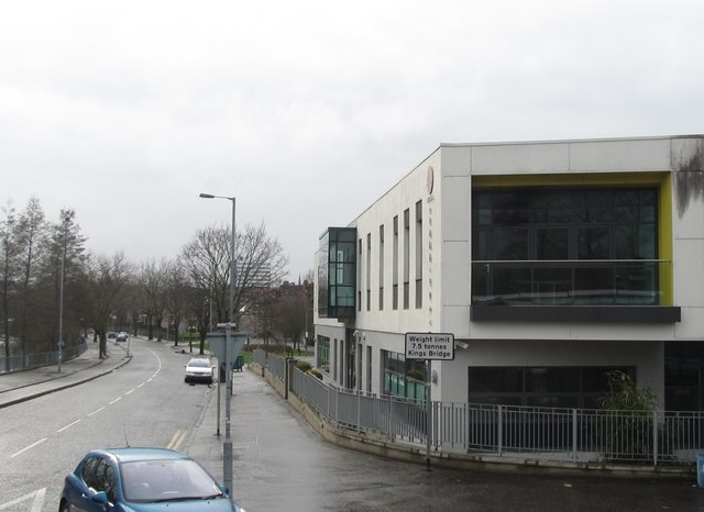 The eastern end of the Stranmillis Embankment