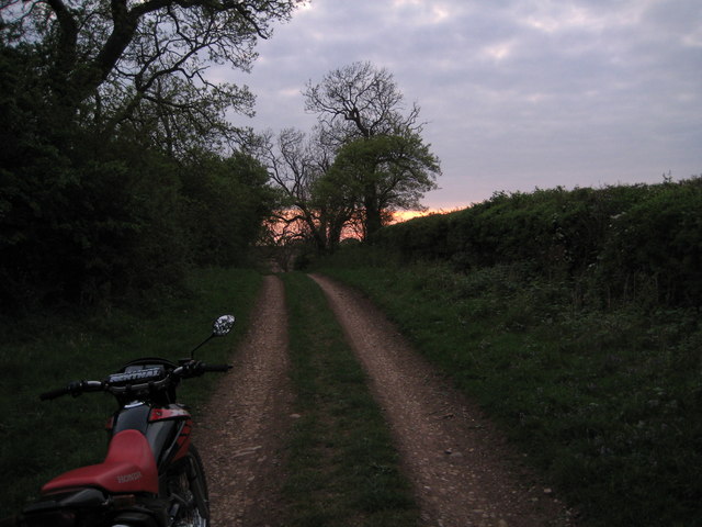 Sunset over Croxton Kerrial