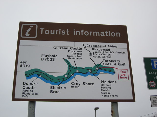 Tourist Information Sign
