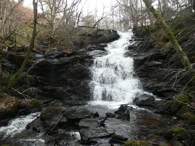 Waterfall on Dowally Burn