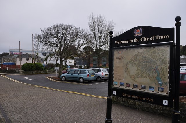 Truro : Garras Wharf Car Park © Lewis Clarke cc-by-sa/2.0 :: Geograph ...