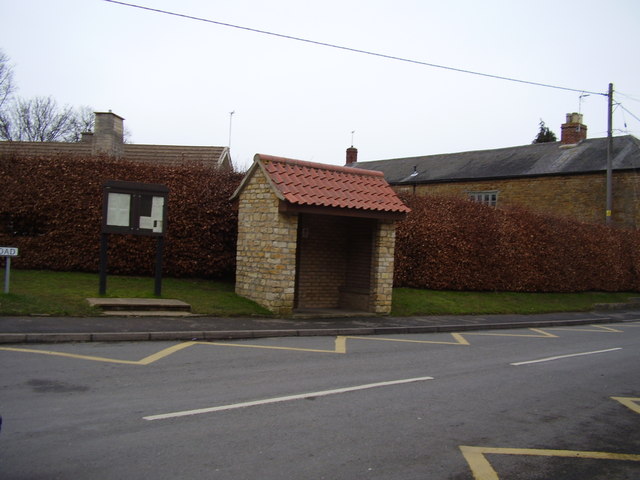 High Road bus shelter, Barrowby